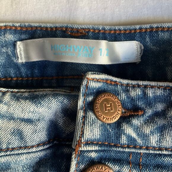 Highway Jeans Women Girls Denim Skirt, size 24, Blue - Picture 6 of 8